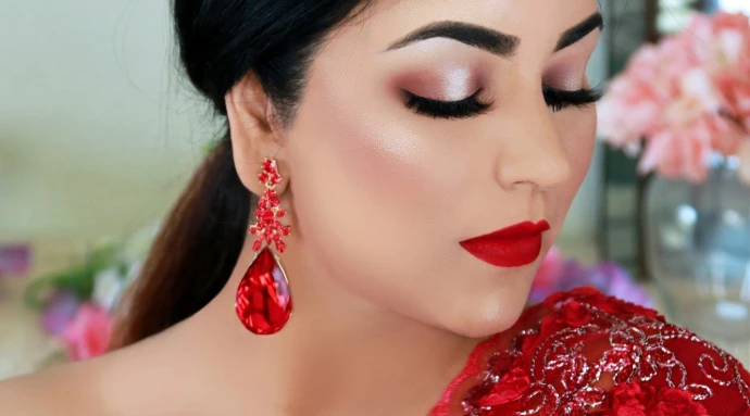 Bride makeup