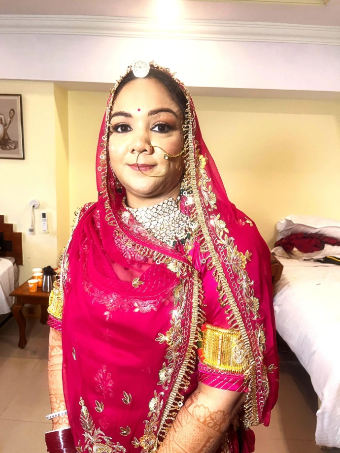 Bride makeup